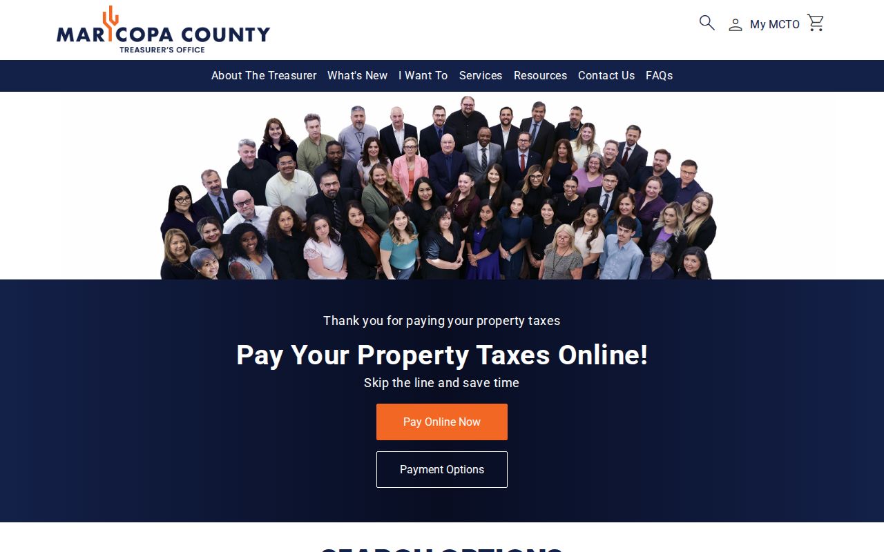 Maricopa County neighbors parcel tax portal