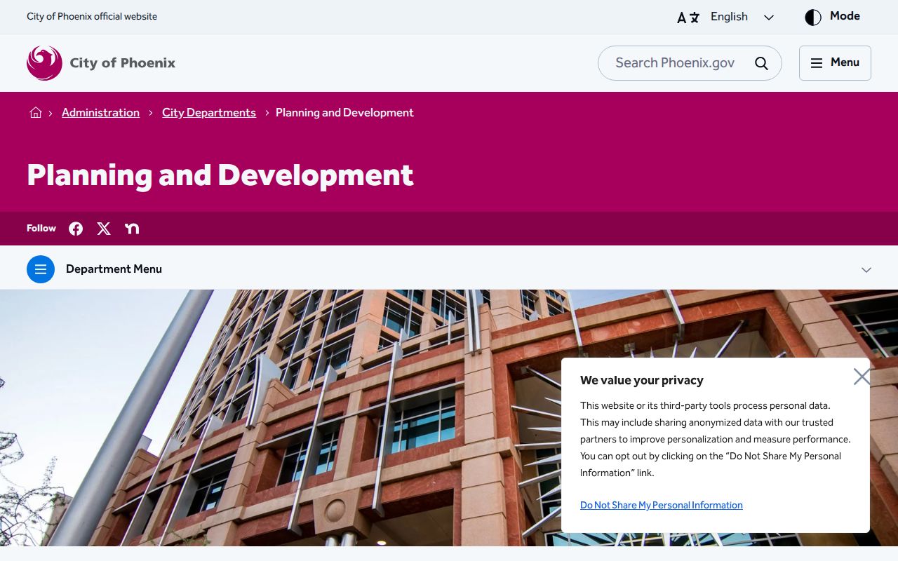 Maricopa County neighbors planning and permit resources